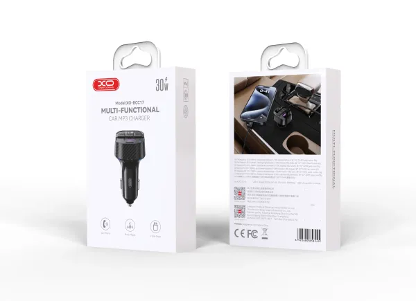 XO BCC17 PD30W A + C Car Charger and FM Transmitter
