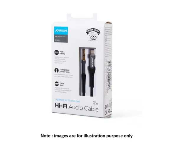 Lightning to AUX Cable Joyroom SY-A02