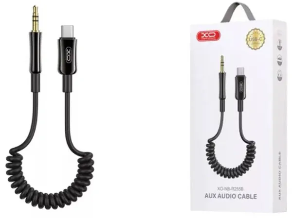 XO NB-R255B Audio Adaptor Type-C to 3.5mm Aux Cable