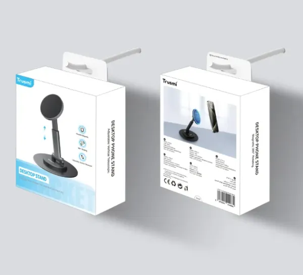 TRUSMI LP16-11 360° Magnetic Rotating Desktop Phone Stand