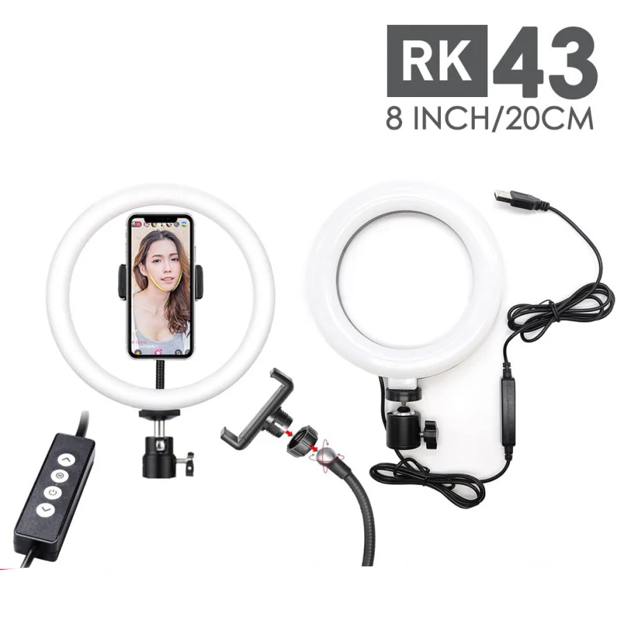 Selfie LED Light 8 inch
