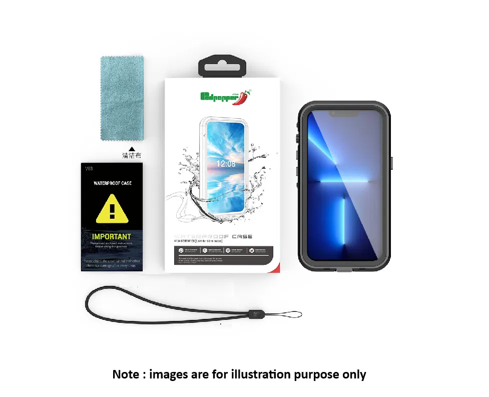 iPhone 16 Pro Black Red Pepper Case