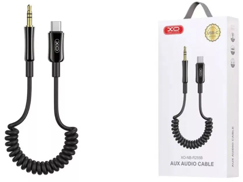 XO NB-R255B Audio Adaptor Type-C to 3.5mm Aux Cable