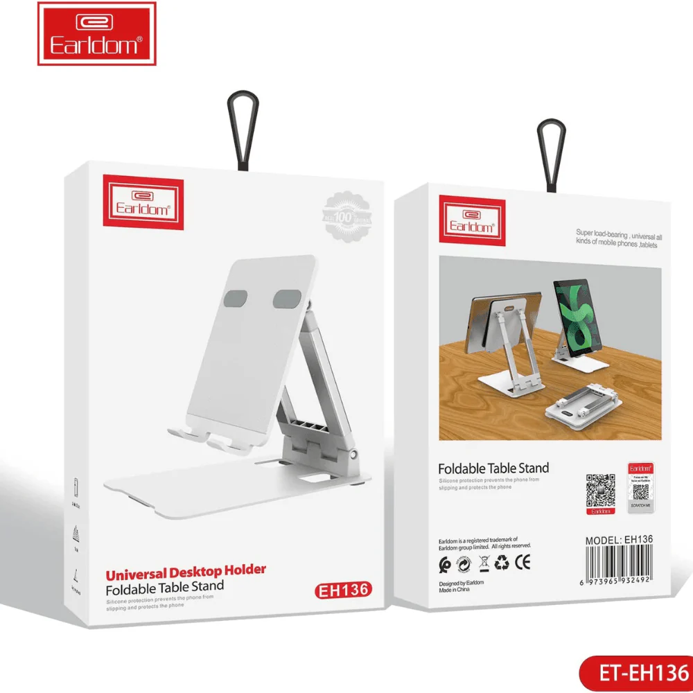 Earldom ET-EH136 Universal Desktop Holder / Foldable Table Stand Carousel 1