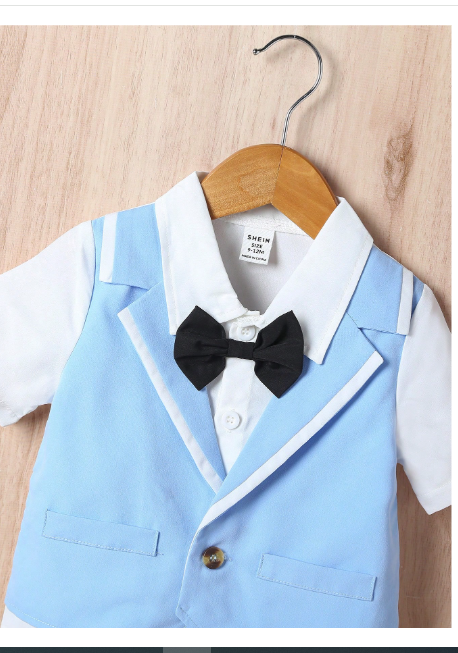 Baby Boy Letter Graphic Hoodie & Sweatpants Carousel 5