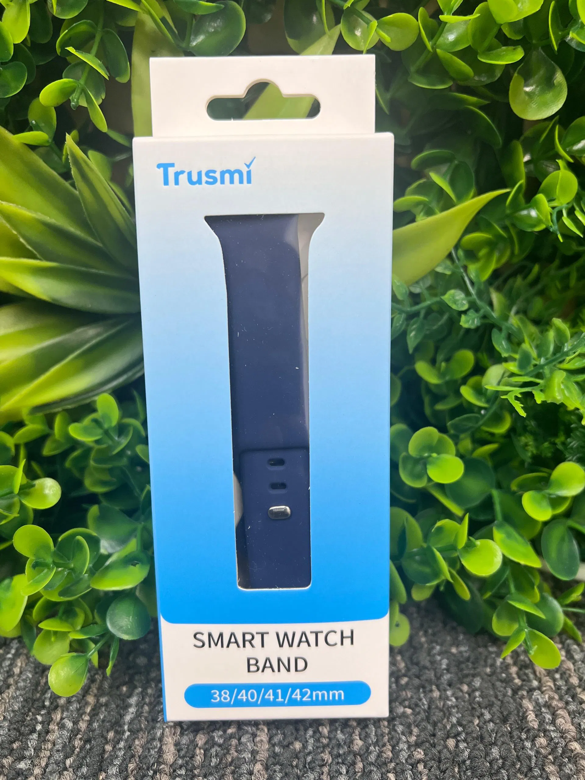 Trusmi Midnight Blue Silicon Watch Band 42mm 44mm 45mm 49mm