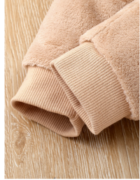 Baby Boy Bear Embroidery Teddy Sweatshirt & Pants Carousel 3