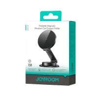 Joyroom JR-ZS409 Magnetic Wireless Car Charger Holder black Carousel 1
